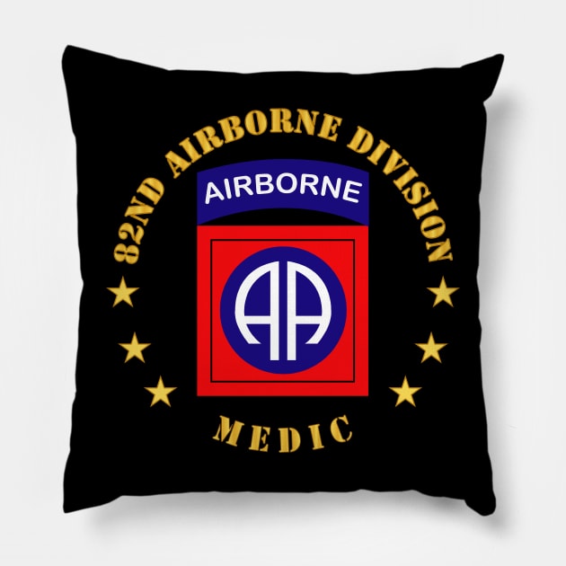 82nd Airborne Division - Medic Pillow by twix123844