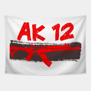 AK 12 Rifle Tapestry