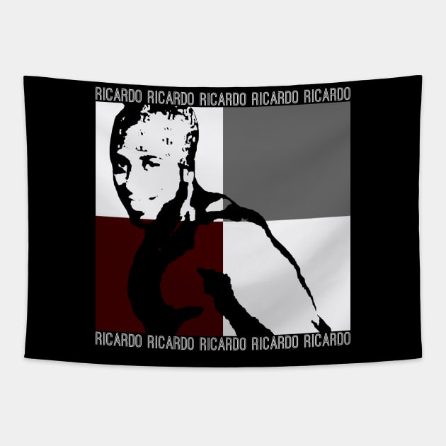 Ricardo Milos 4 Boxes Tapestry by giovanniiiii