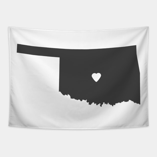 Oklahoma Love Tapestry by juniperandspruce