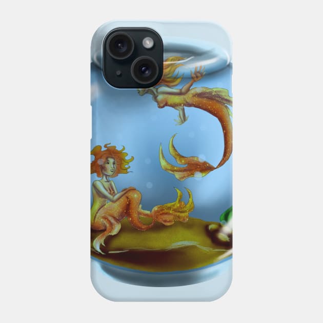 Pet Mermaids Phone Case by kaemcspadden@gmail.com