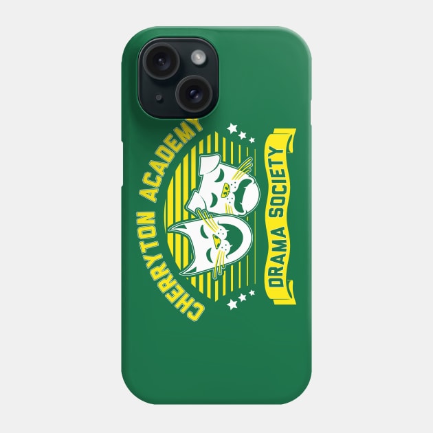 Cherryton Drama Society Phone Case by DCLawrenceUK