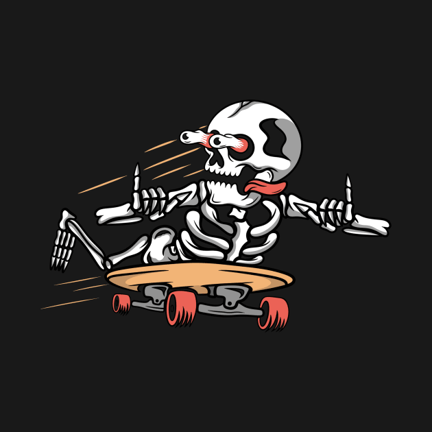 Skater skull by gggraphicdesignnn