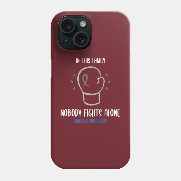 Diabetes Awareness Phone Case by Advocacy Tees