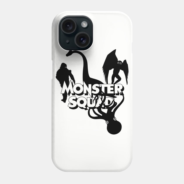 Cryptids Monster Squad Phone Case by ThePortalist