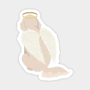 Golden Retriever Angel Magnet