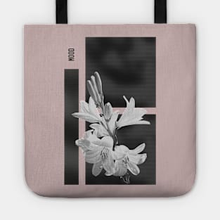Lilium flower fashion print Tote