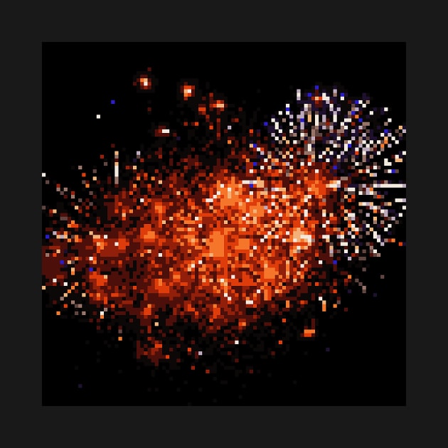 Pixel Firework No.28 by Aleksander37