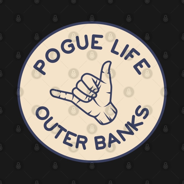 Pogue Life Surfs Up Fun Hand Signal Outer Bans by markz66