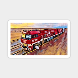The Ghan Train Australia Magnet