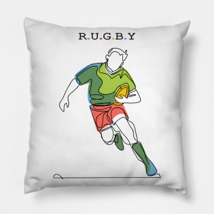 Rugby Sport Pillow