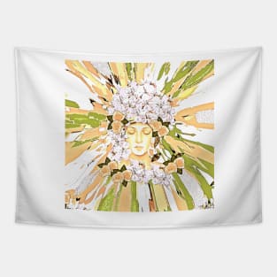 The Flower Girl Tapestry