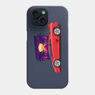 Red Diablo VT Classic Supercar Phone Case