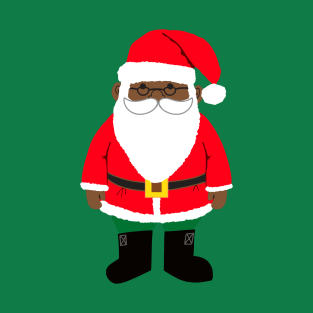 African American Santa Claus T-Shirt