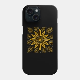 Lino Cut Flower Phone Case