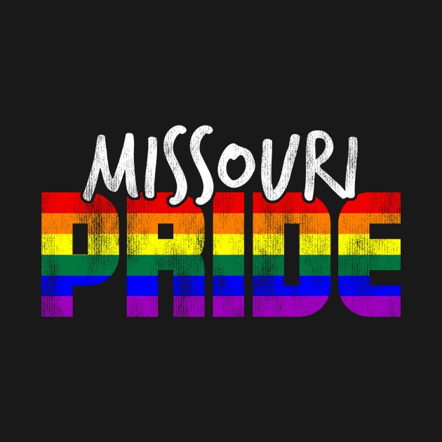 Missouri Pride LGBT Flag by wheedesign