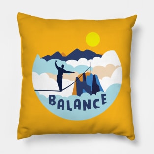 BALANCE YOURSELF Pillow