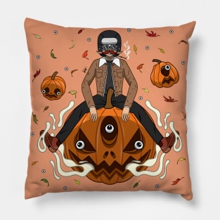 Jack-o'-Ride Pillow