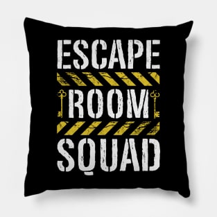 Escape room squad Pillow