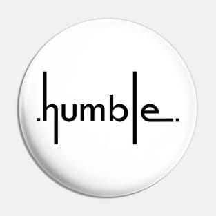 humble for white Pin