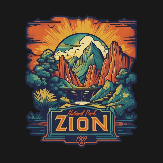 Zion National Park by GreenMary Design