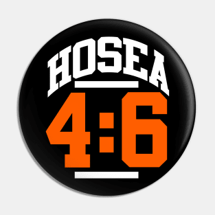 Hosea 4:6 Christian Gift Pin