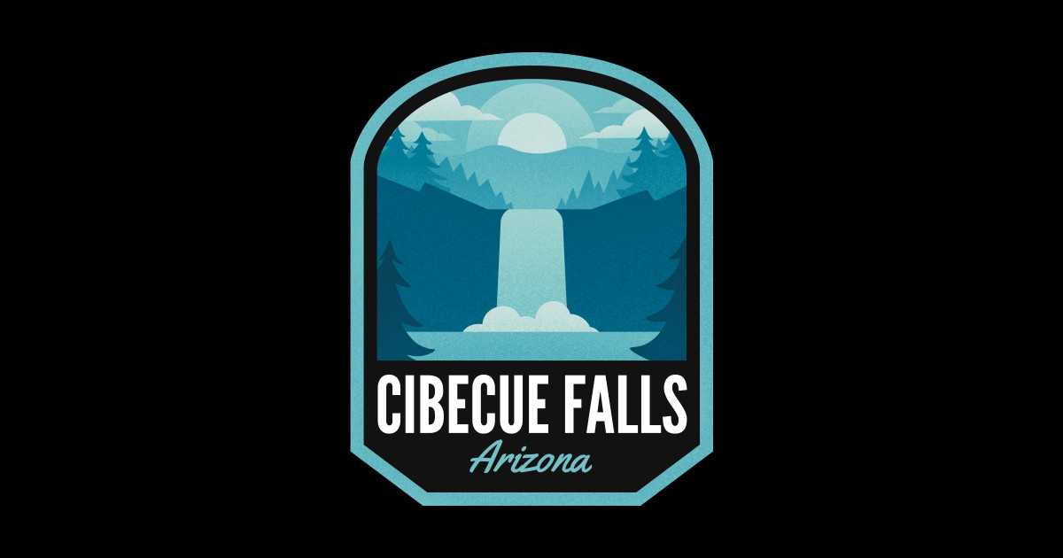 Cibecue Falls Arizona Cibecue Falls Sticker TeePublic