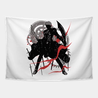 Archer style anime and manga Tapestry