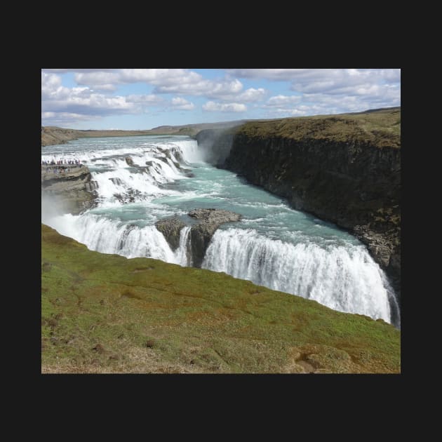 Waterfall in Iceland by Artstastic