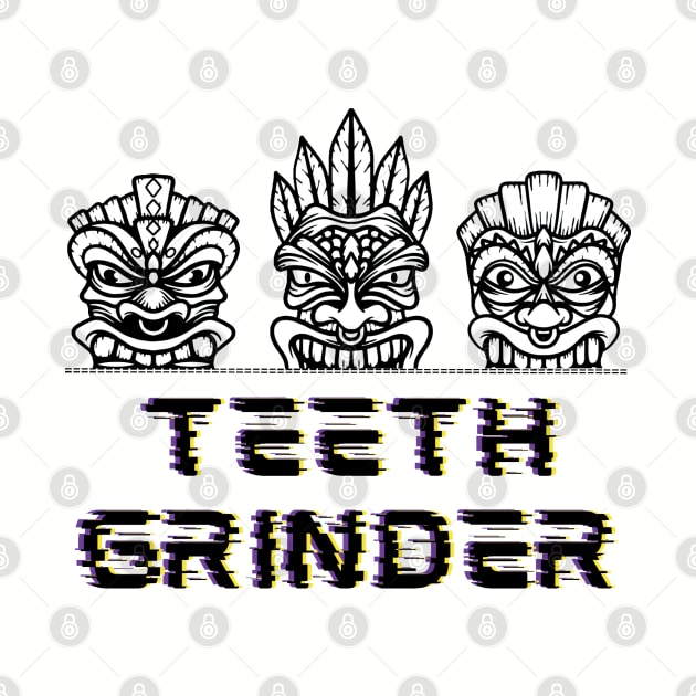 Teethgrinder Tiki Masks by Persius Vagg