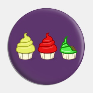 Every 3rd Cupcake - Lunette Pin