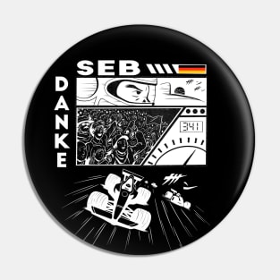 Thank You Seb German Flag Anime Danke Seb Pin