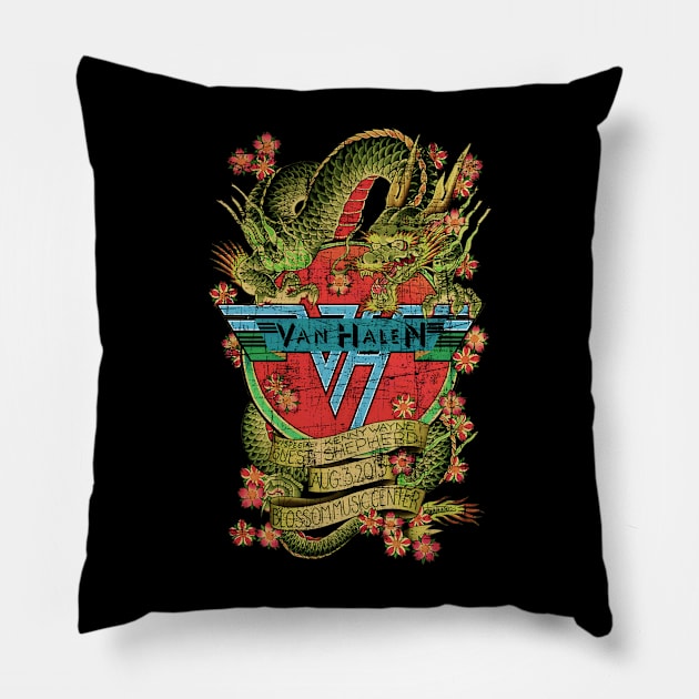 Van Halen Pillow by lockard dots