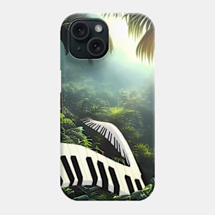 Piano in the jungle Phone Case