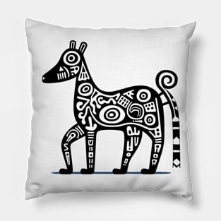 Animal Doodle Pillow