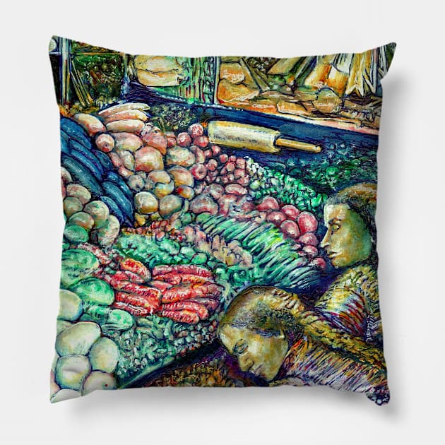 Enceladus Pillow by gayeelise