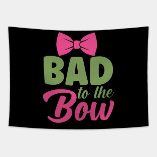 Bad to the bow Tapestry