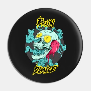 brain damage Pin