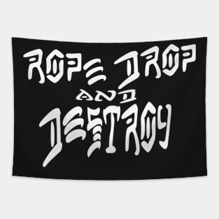 Rope Drop and Destroy Tapestry