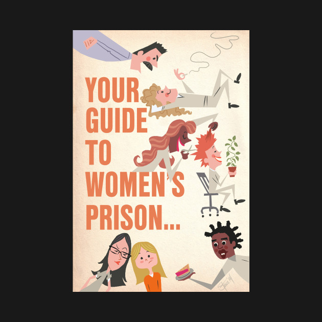 Discover Your Guide to Women's Litchfield Prison - Geeky Humor - T-Shirt