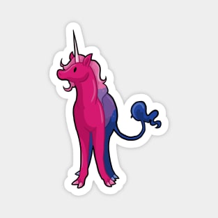 Bisexual Unicorn Pride Magnet