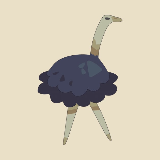 Cute Ostrich by cokyfish