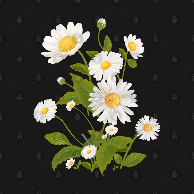 Marguerite Daisy Print by TeddyTees