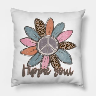 Hippie Soul Boho Daisy shirt Pillow