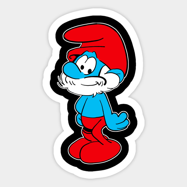 papa smurf cartoon