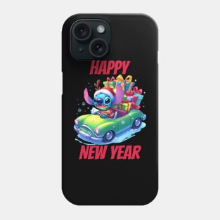 Happy New Year Stitch Phone Case