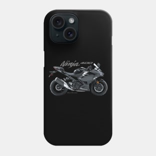 Kawasaki Ninja 400 19 black, sl Phone Case