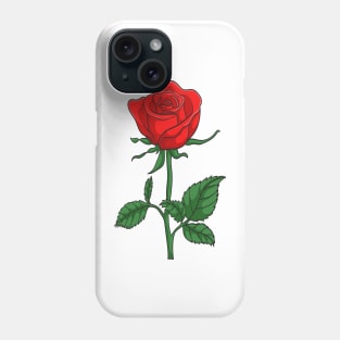 Beautiful rose flower Phone Case