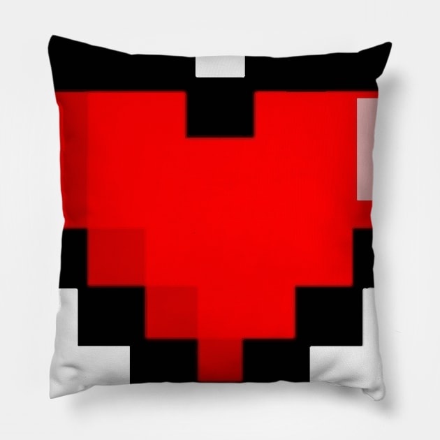 Game life retro heart Pillow by GTC_Design