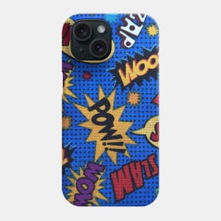 Comic Book Print Pattern Phone Case